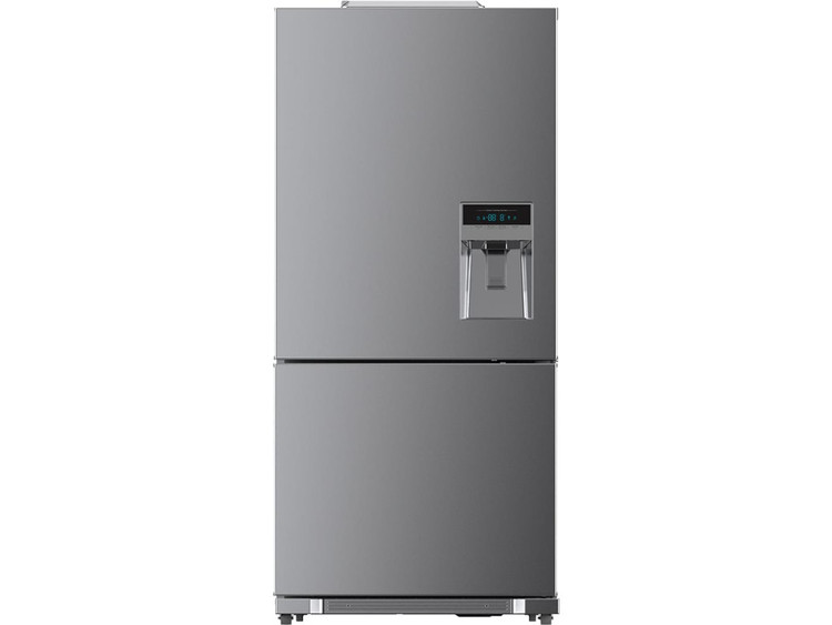 یخچال پایین فریزر اسنوا پرفکت (راشین) هوشمند 26 فوت استیل ARSBDi-L304-SS